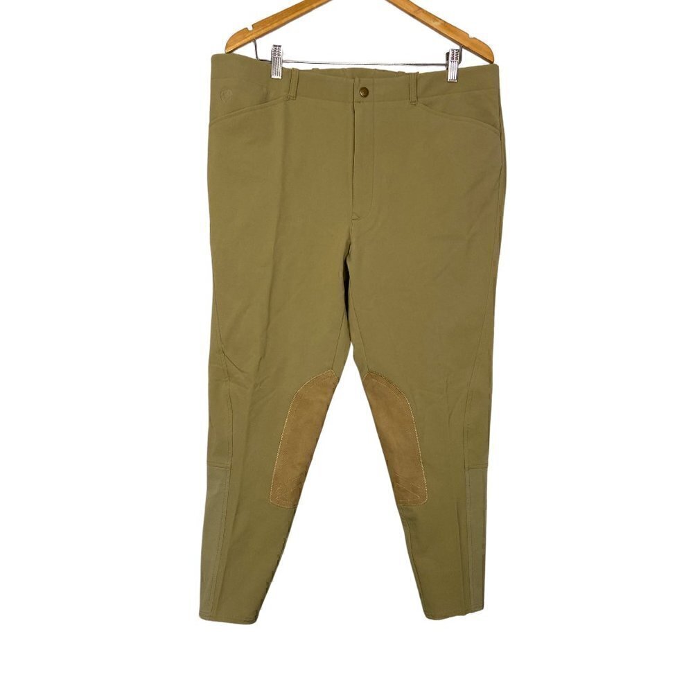 Ariat Mens Pro Circuit Breech Khaki 38 Long - Picture 3 of 11